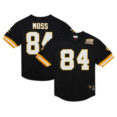 Randy Moss Minnesota Vikings Retired Player Name & Number Mesh Top - Black discount