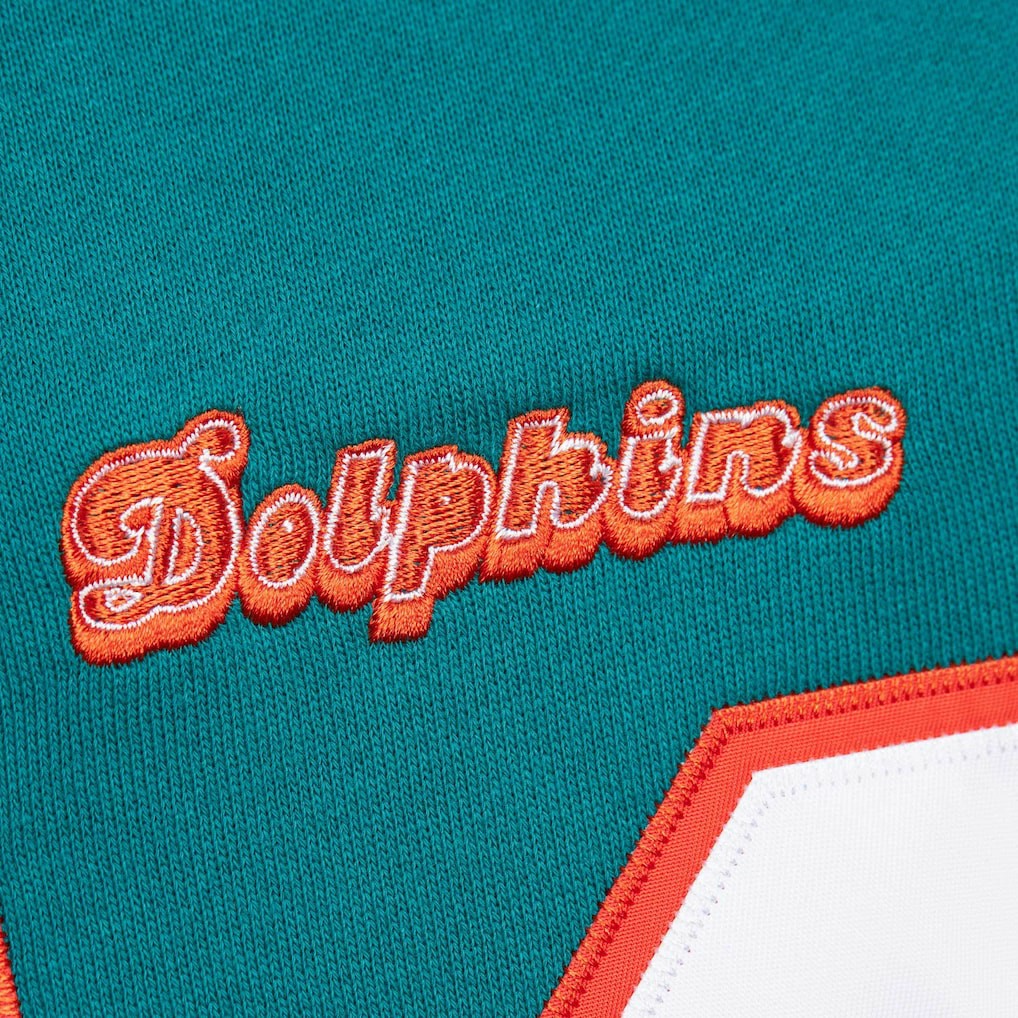 Dan Marino Miami Dolphins Retired Player Name & Number Pullover Hoodie - Aqua on sale