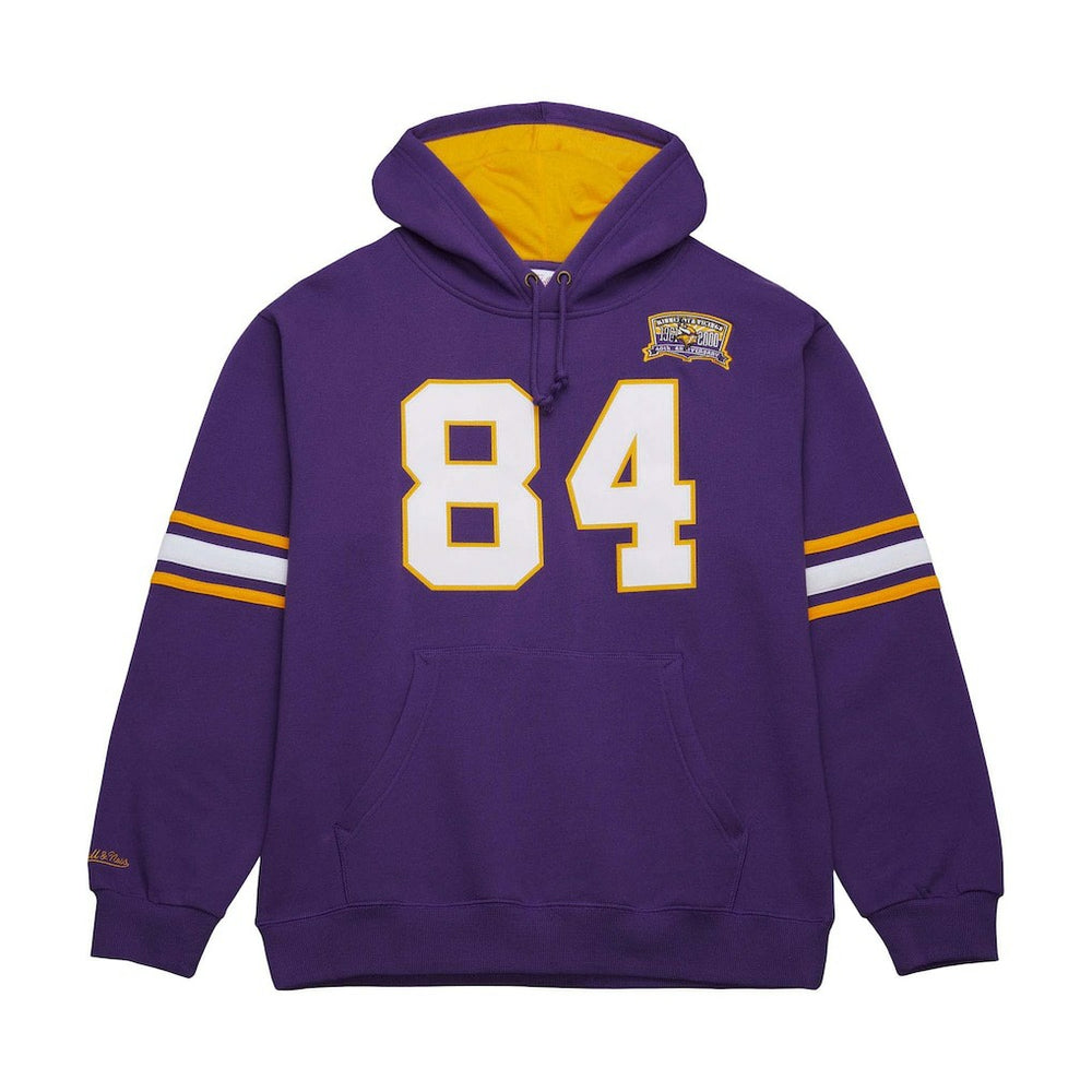 Randy Moss Minnesota Vikings Retired Player Name & Number Pullover Hoodie - Purple sale