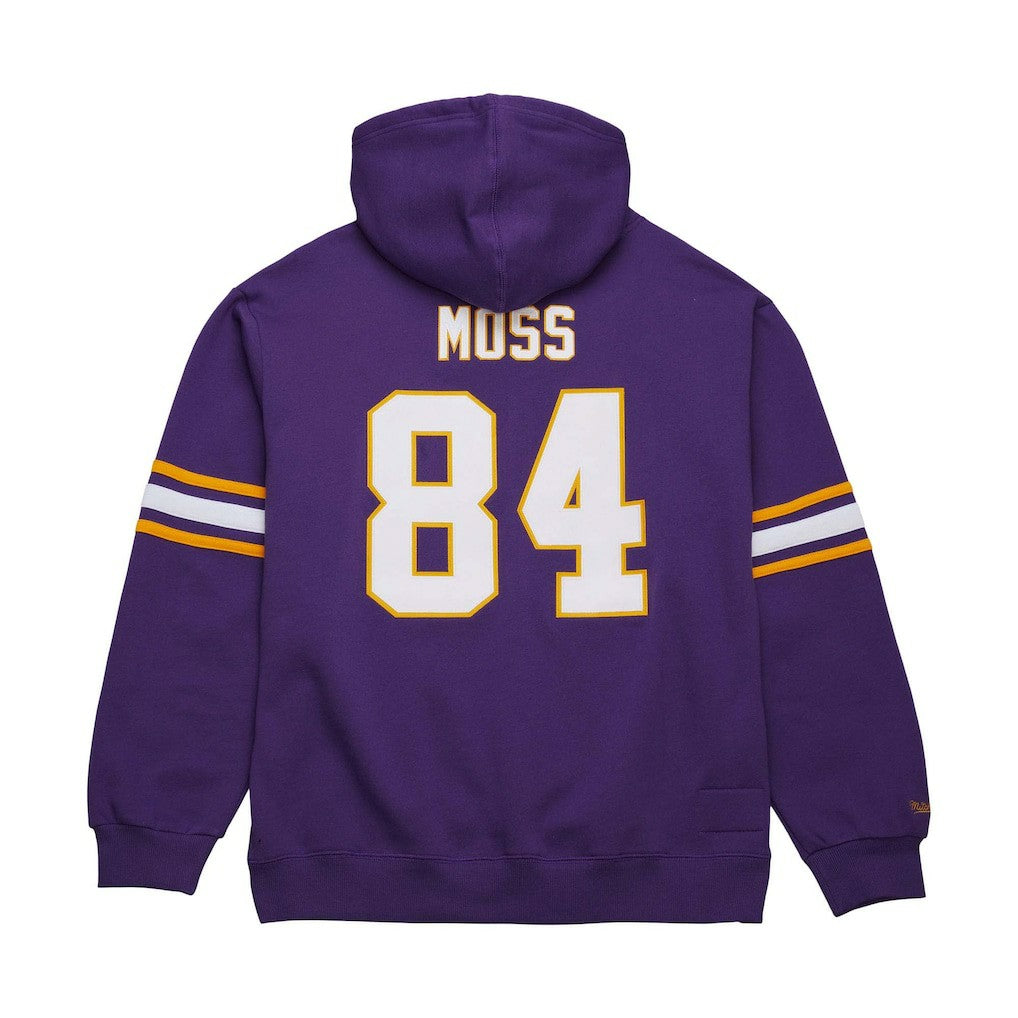 Randy Moss Minnesota Vikings Retired Player Name & Number Pullover Hoodie - Purple sale