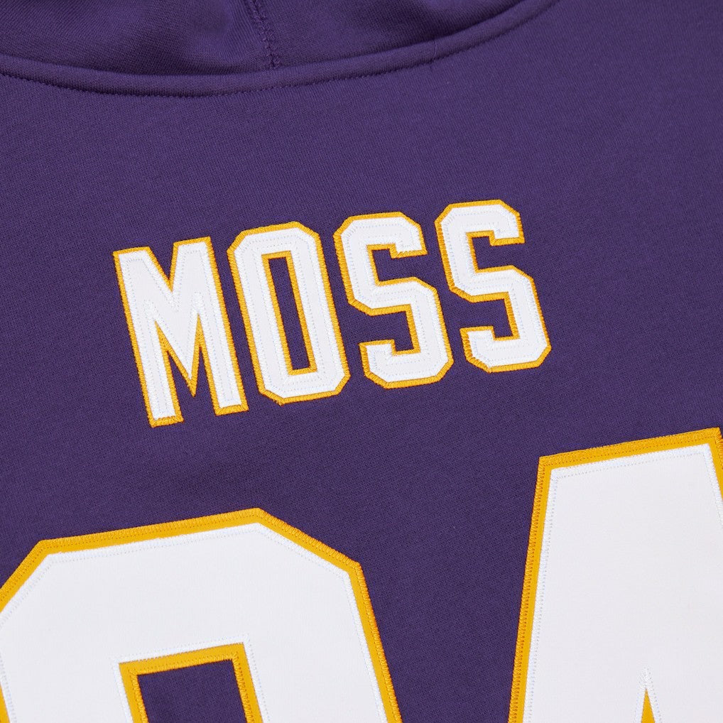 Randy Moss Minnesota Vikings Retired Player Name & Number Pullover Hoodie - Purple sale