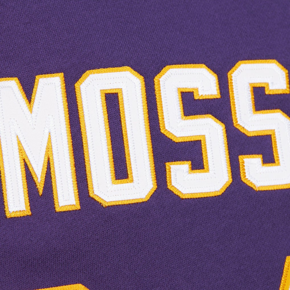Randy Moss Minnesota Vikings Retired Player Name & Number Pullover Hoodie - Purple sale