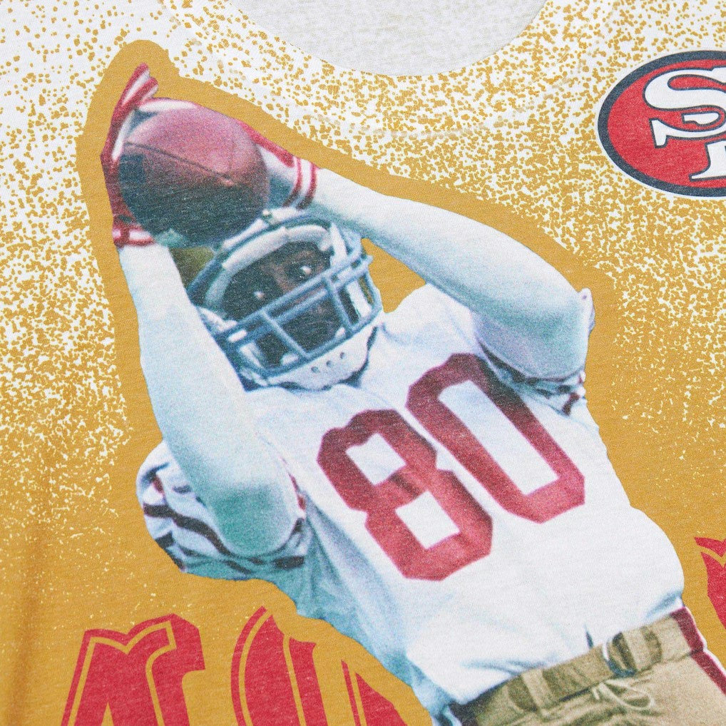 Jerry Rice San Francisco 49ers Burst Retired Player T-Shirt - Gray sale
