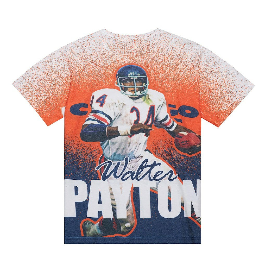 Walter Payton Chicago Bears Burst Retired Player T-Shirt - Gray discount
