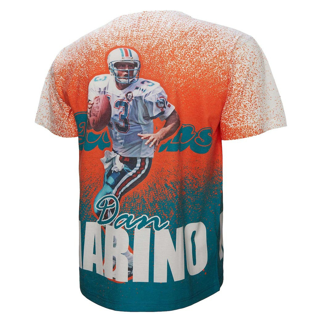 Dan Marino Miami Dolphins Burst Retired Player T-Shirt - White sale