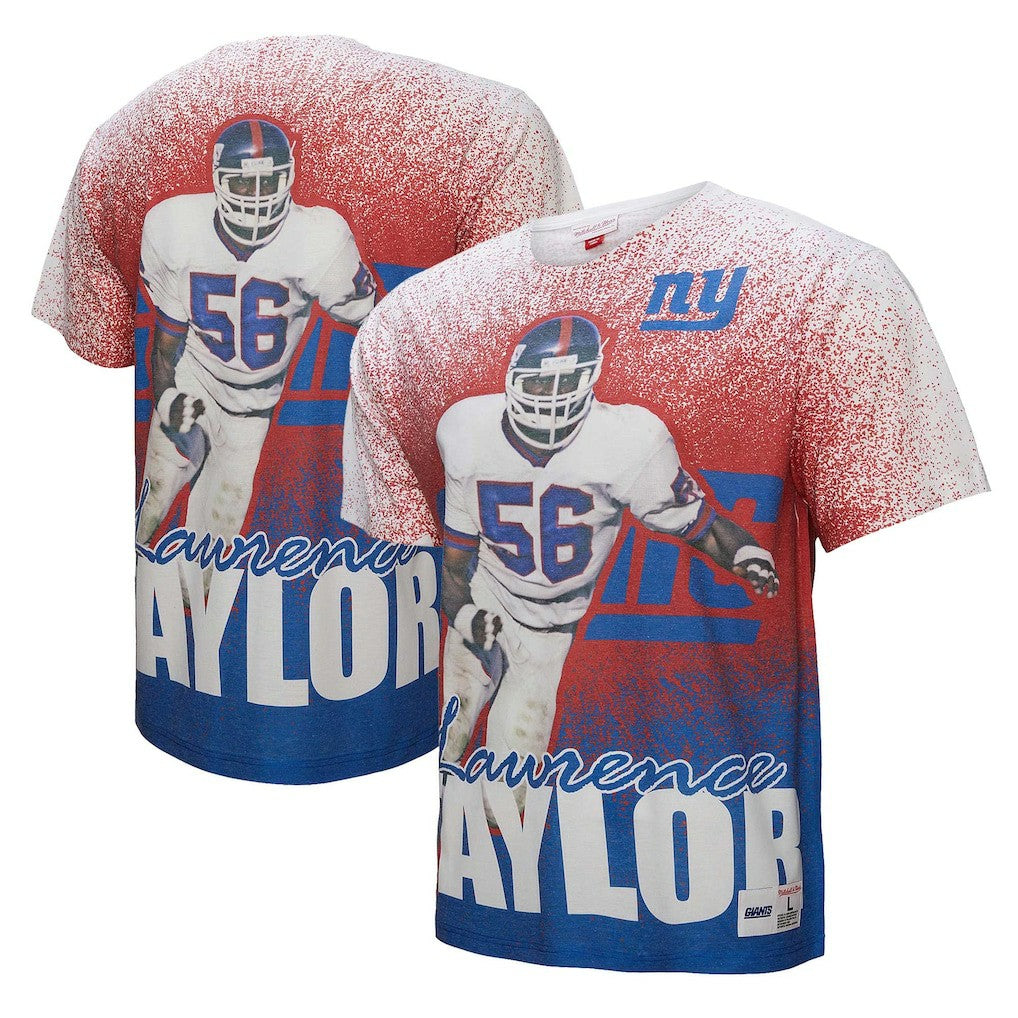 Lawrence Taylor New York Giants Burst Retired Player T-Shirt - Gray sale
