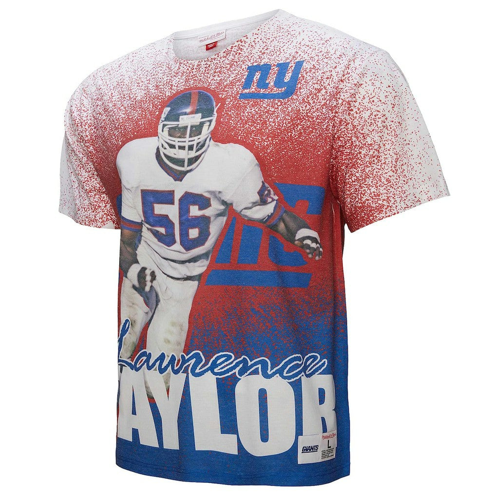 Lawrence Taylor New York Giants Burst Retired Player T-Shirt - Gray sale