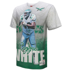 Reggie White Philadelphia Eagles Burst Retired Player T-Shirt - Gray cheap