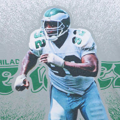 Reggie White Philadelphia Eagles Burst Retired Player T-Shirt - Gray cheap