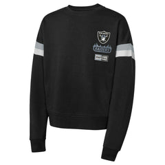 Las Vegas Raiders Girls Eternal Love Pullover Sweatshirt - Black cheap