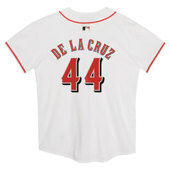 Elly De La Cruz Cincinnati Reds Preschool Home Game Jersey - White | Nike