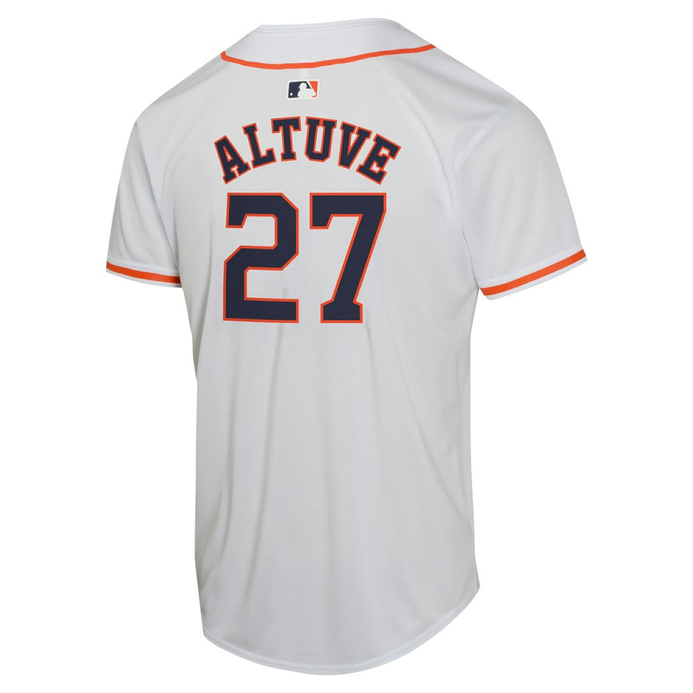 Jose Altuve Houston Astros Youth Home Game Player Jersey - White | Nike