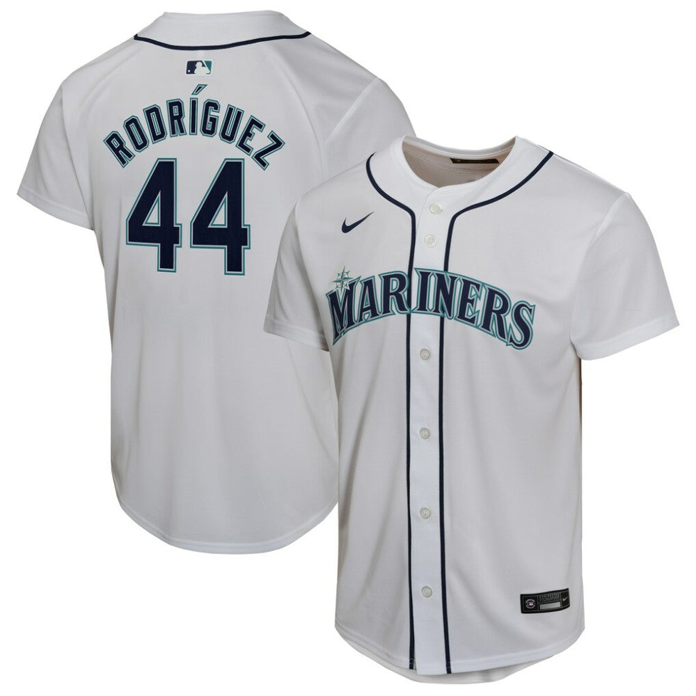 Julio Rodríguez Seattle Mariners Youth Home Game Player Jersey - White | Nike