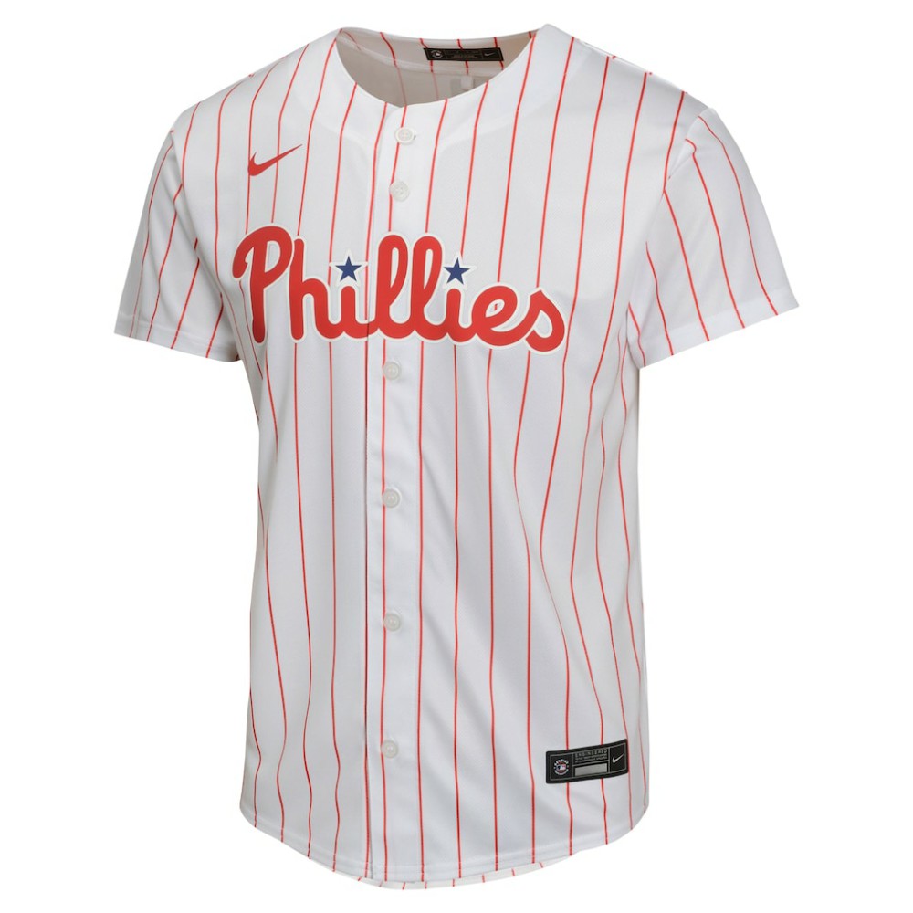 Nick Castellanos Philadelphia Phillies Youth Home Game Player Jersey - White | Nike