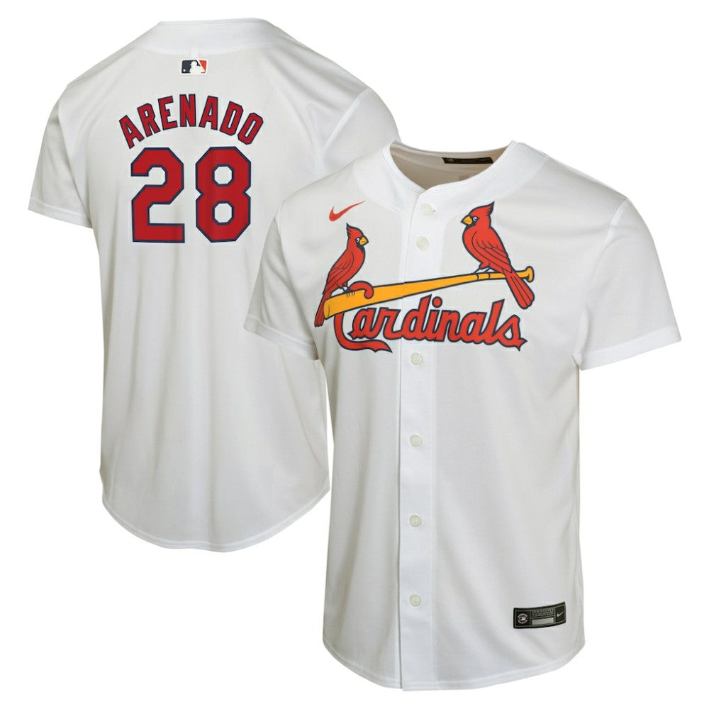 Nolan Arenado St. Louis Cardinals Youth Home Game Player Jersey - White | Nike