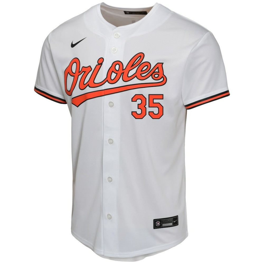 Adley Rutschman Baltimore Orioles Youth Home Game Player Jersey - White | Nike