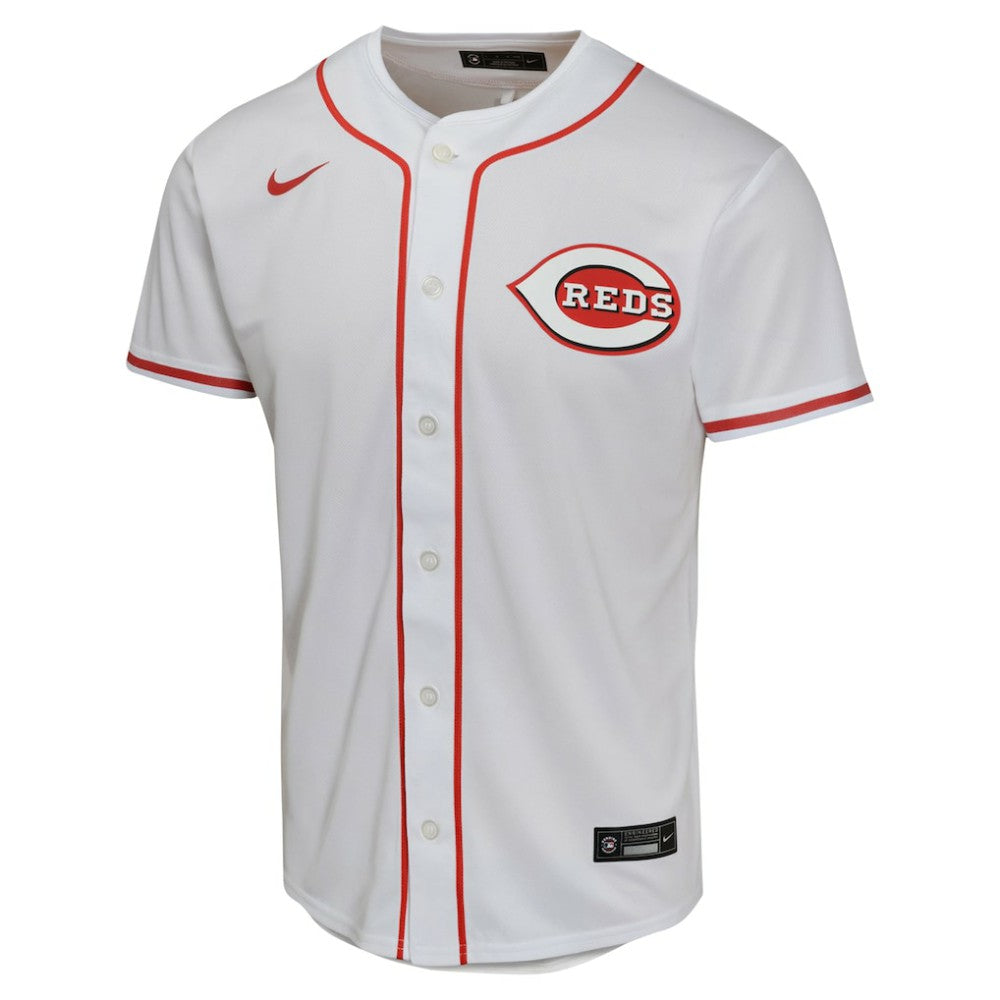 Elly De La Cruz Cincinnati Reds Youth Home Game Player Jersey - White | Nike