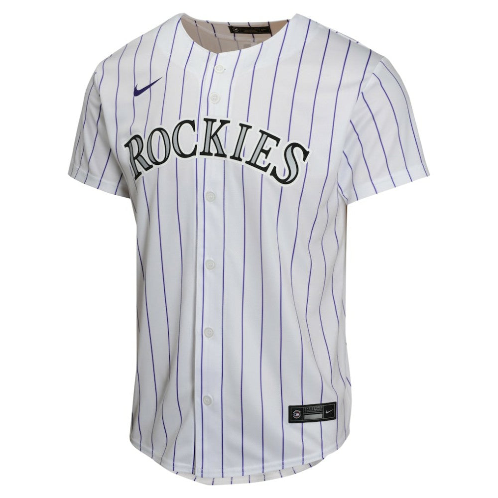 Charlie Blackmon Colorado Rockies Youth Home Game Player Jersey - White | Nike