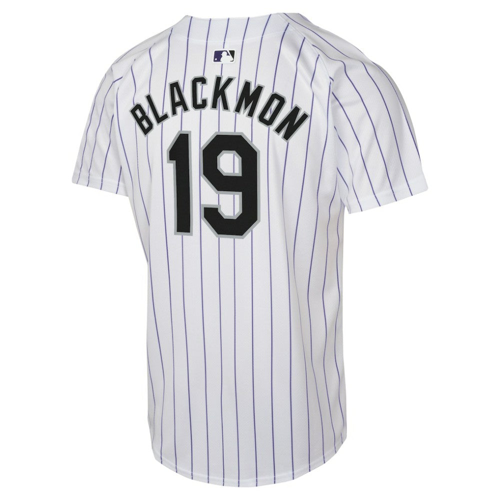 Charlie Blackmon Colorado Rockies Youth Home Game Player Jersey - White | Nike
