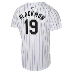 Charlie Blackmon Colorado Rockies Youth Home Game Player Jersey - White | Nike
