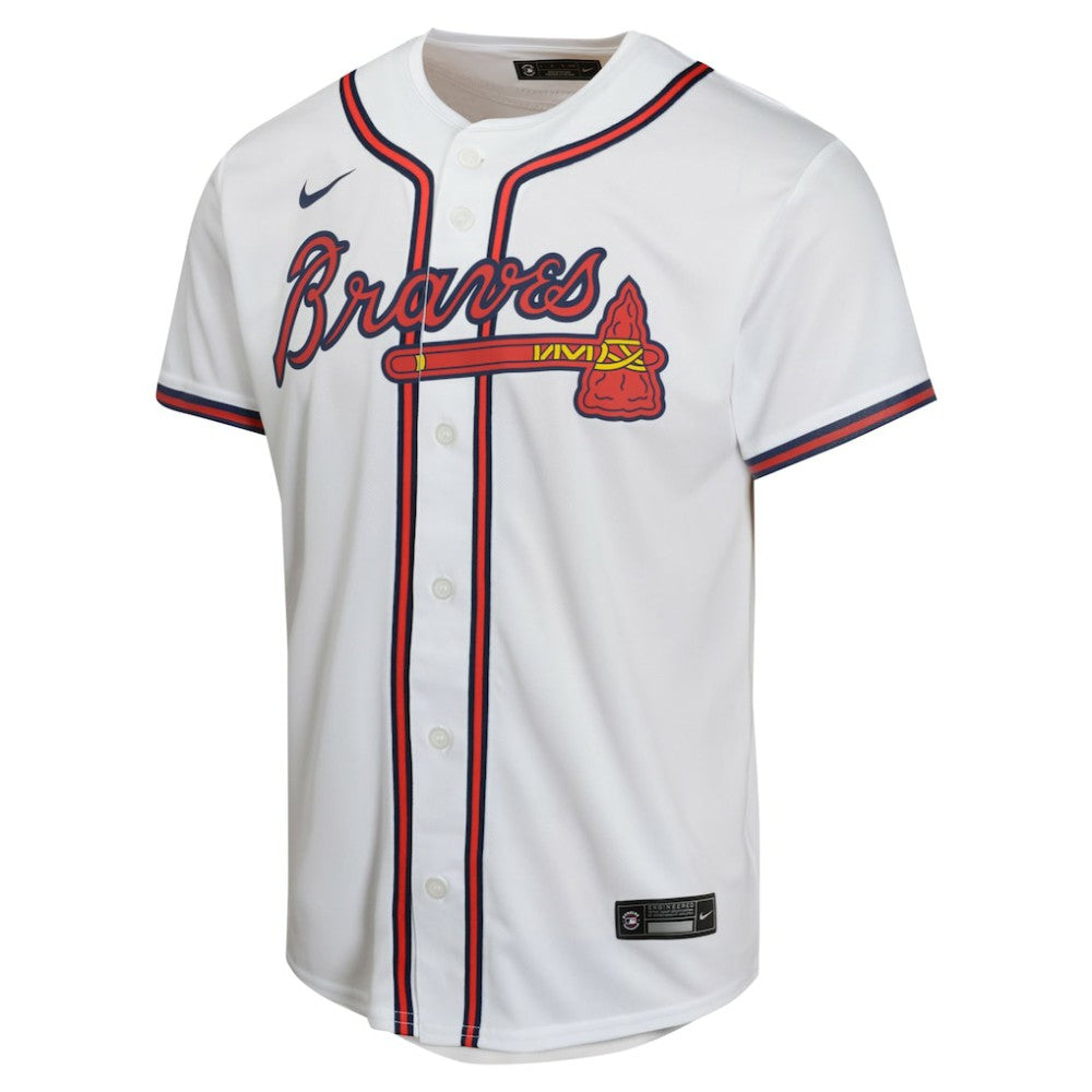 Matt Olson Atlanta Braves Youth Home Game Player Jersey - White | Nike