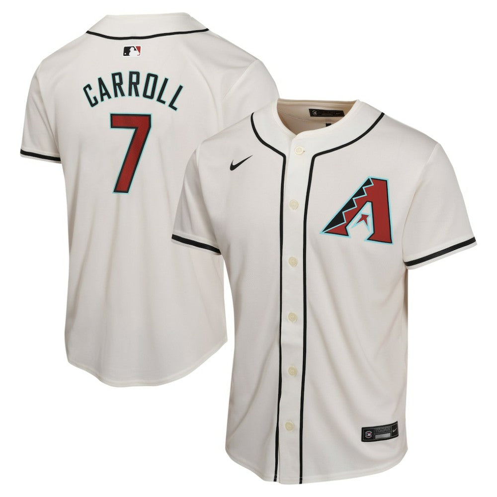 Corbin Carroll Arizona Diamondbacks Youth Home Game Player Jersey - White | Nike