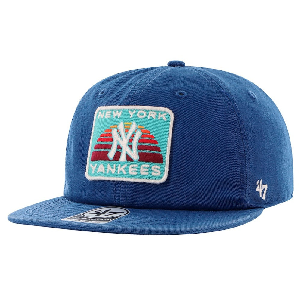 New York Yankees Cypress Captain Snapback Hat - Navy | 47 brand