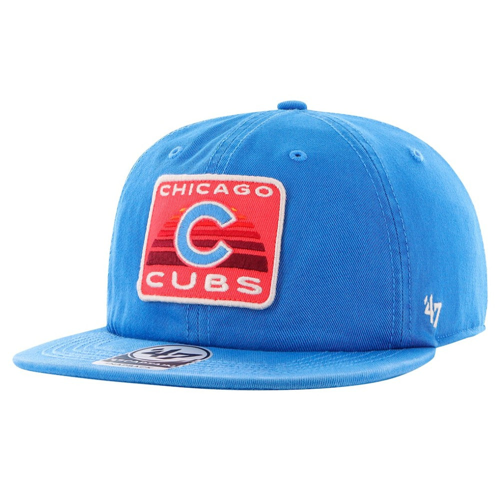 Chicago Cubs Cypress Captain Snapback Hat - Royal | 47 brand
