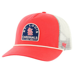 St. Louis Cardinals Cypress Trucker Hitch Adjustable Hat - Red | 47 brand