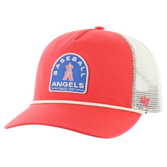 Los Angeles Angels Cypress Trucker Hitch Adjustable Hat - Red | 47 brand