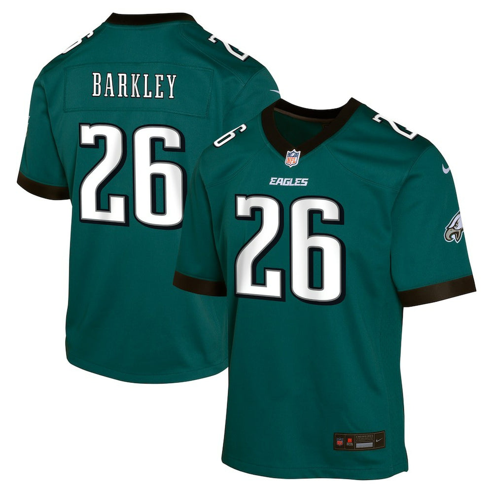 Saquon Barkley Philadelphia Eagles Youth Game Jersey - Green | Nike on sale