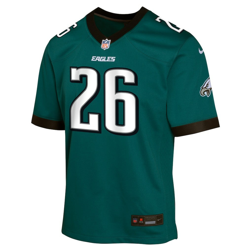 Saquon Barkley Philadelphia Eagles Youth Game Jersey - Green | Nike on sale