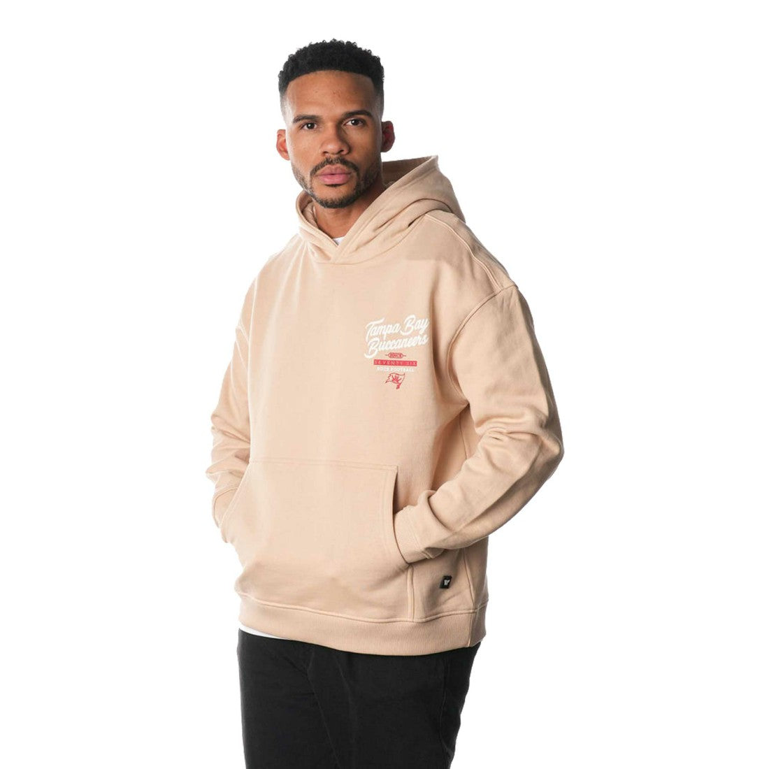 Tampa Bay Buccaneers The Wild Collective Unisex Fleece Pullover Hoodie - Cream sale
