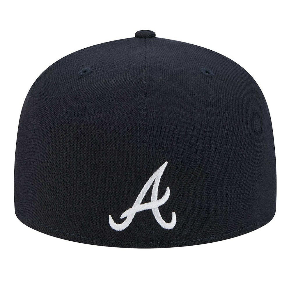 Atlanta Braves Ransom 59FIFTY Fitted Hat - Navy | New Era