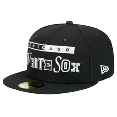 Chicago White Sox Ransom 59FIFTY Fitted Hat - Black | New Era