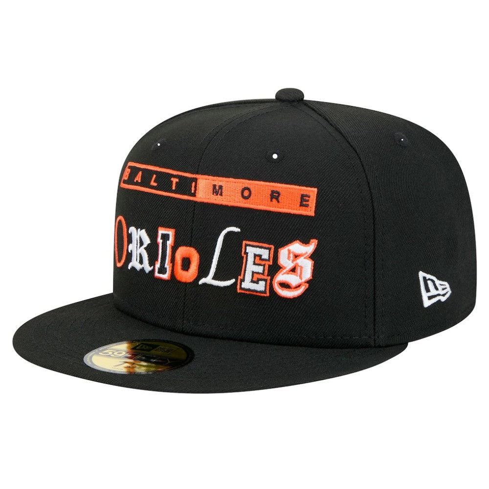 Baltimore Orioles Ransom 59FIFTY Fitted Hat - Black | New Era