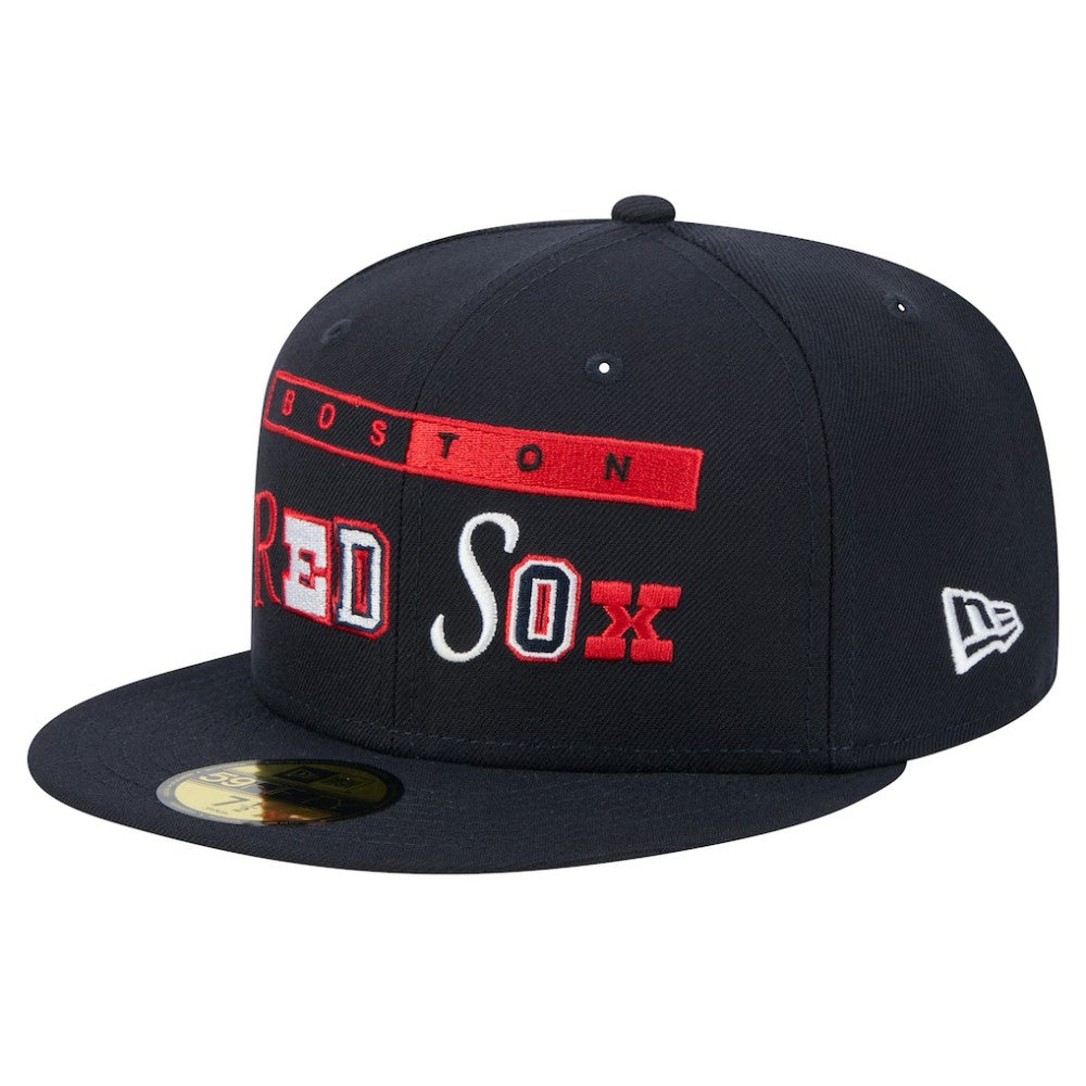 Boston Red Sox Ransom 59FIFTY Fitted Hat - Navy | New Era