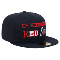 Boston Red Sox Ransom 59FIFTY Fitted Hat - Navy | New Era