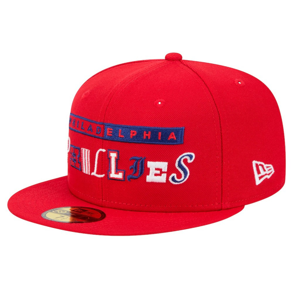 Philadelphia Phillies Ransom 59FIFTY Fitted Hat - Red | New Era