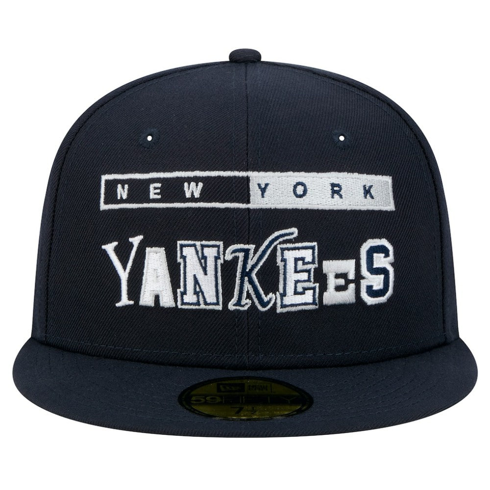 New York Yankees Ransom 59FIFTY Fitted Hat - Navy | New Era