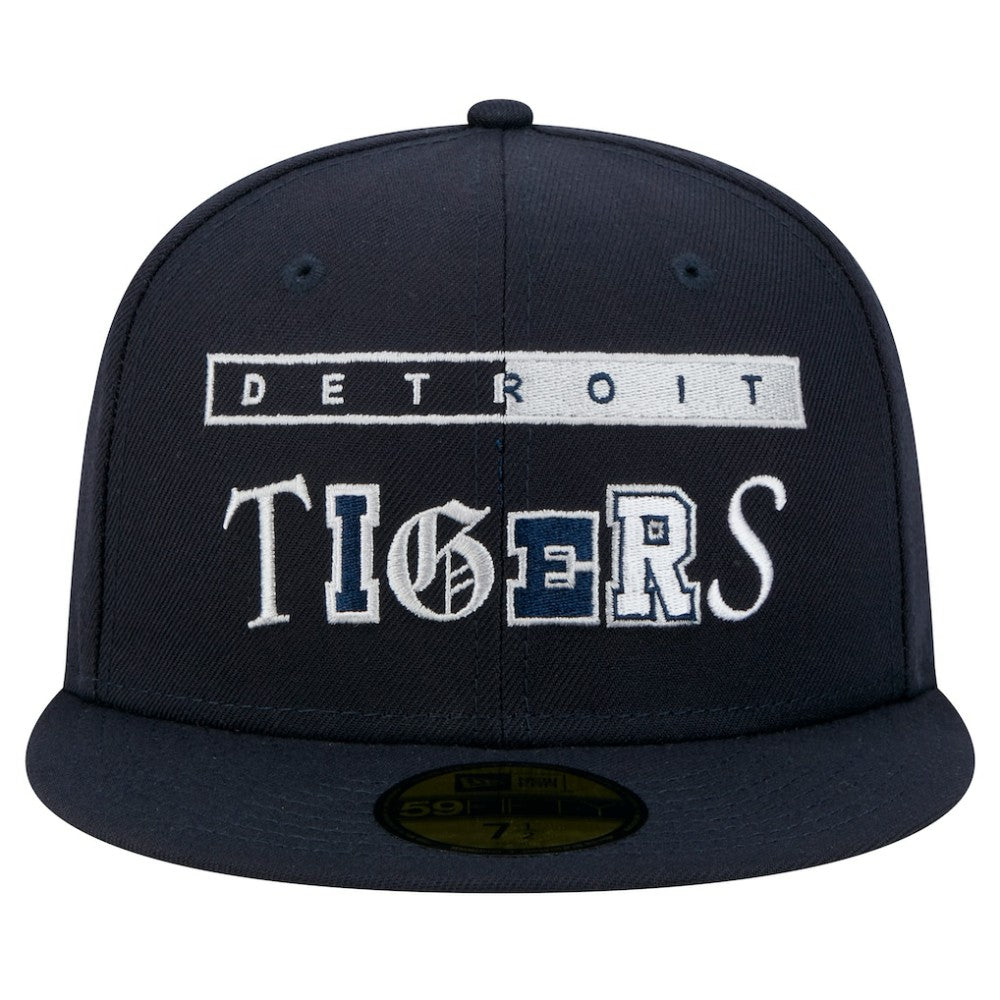 Detroit Tigers Ransom 59FIFTY Fitted Hat - Navy | New Era