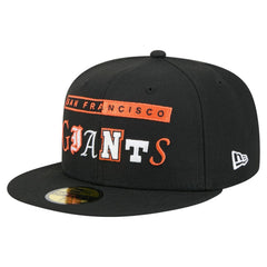 San Francisco Giants Ransom 59FIFTY Fitted Hat - Black | New Era