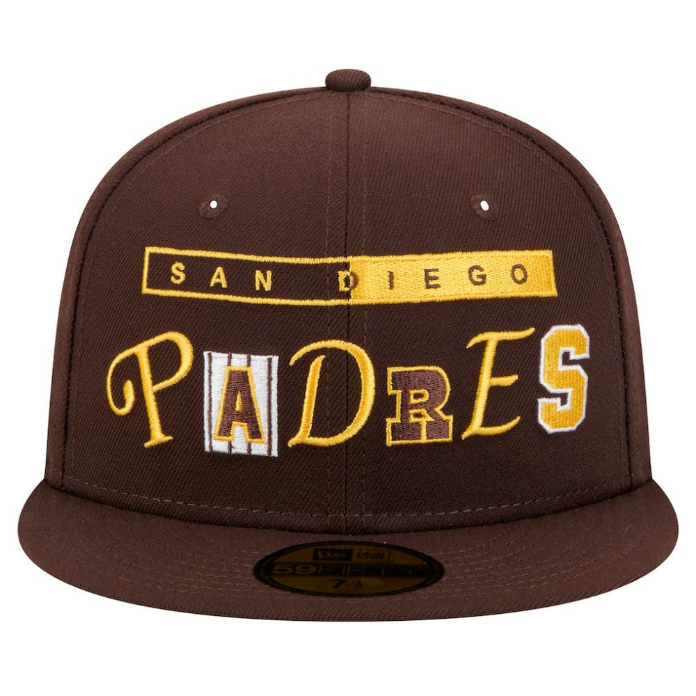 San Diego Padres Ransom 59FIFTY Fitted Hat - Brown | New Era