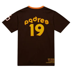 San Diego Padres Cooperstown Collection Player Legends Ringer T-Shirt - Brown | Mitchell & Ness
