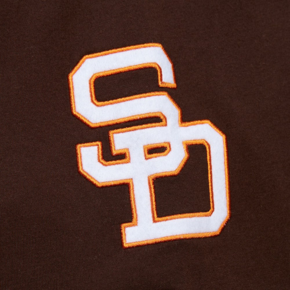 San Diego Padres Cooperstown Collection Player Legends Ringer T-Shirt - Brown | Mitchell & Ness