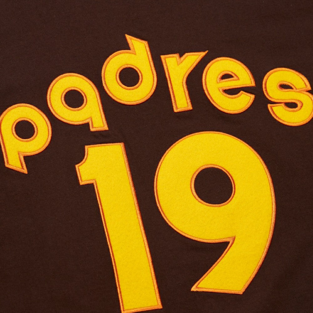 San Diego Padres Cooperstown Collection Player Legends Ringer T-Shirt - Brown | Mitchell & Ness
