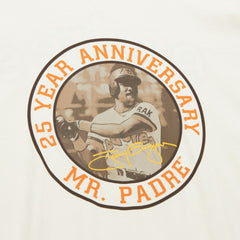 Tony Gwynn San Diego Padres Legends Photo Real T-Shirt - Cream | Mitchell & Ness