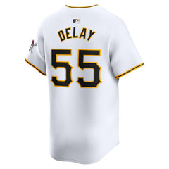 Jason Delay Pittsburgh Pirates Home Limited Player Jersey - White | Nike