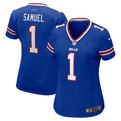 Curtis Samuel Buffalo Bills Women's Game Jersey - Royal | Nike outlet