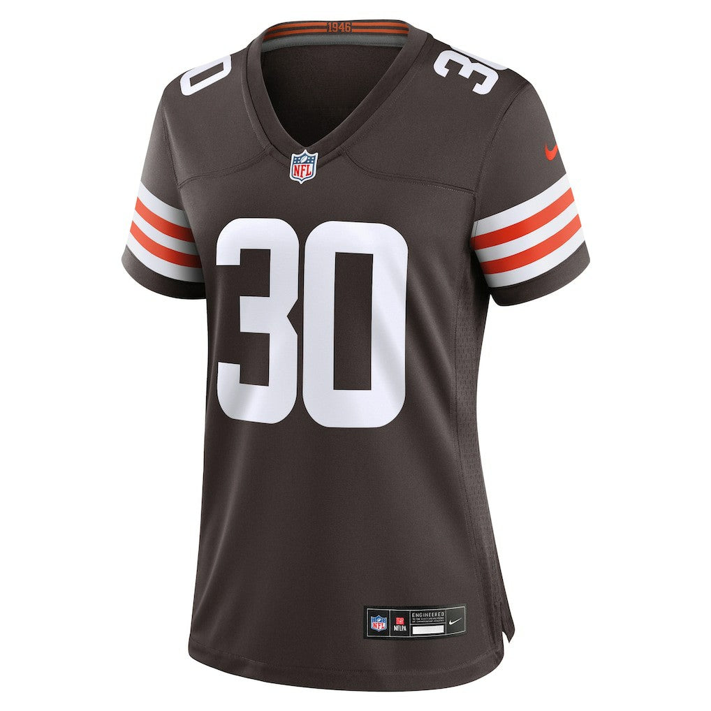 Devin Bush Cleveland Browns Women's Game Jersey - Brown | Nike cheap